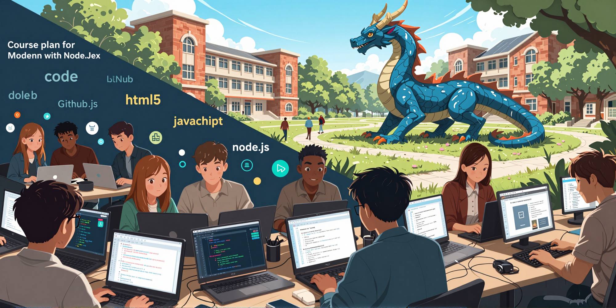 Learn how to use Node.js for modern web development, covering tools like Express, GitHub, npm, Jasmine, and more, with real-world applications and assignments.
