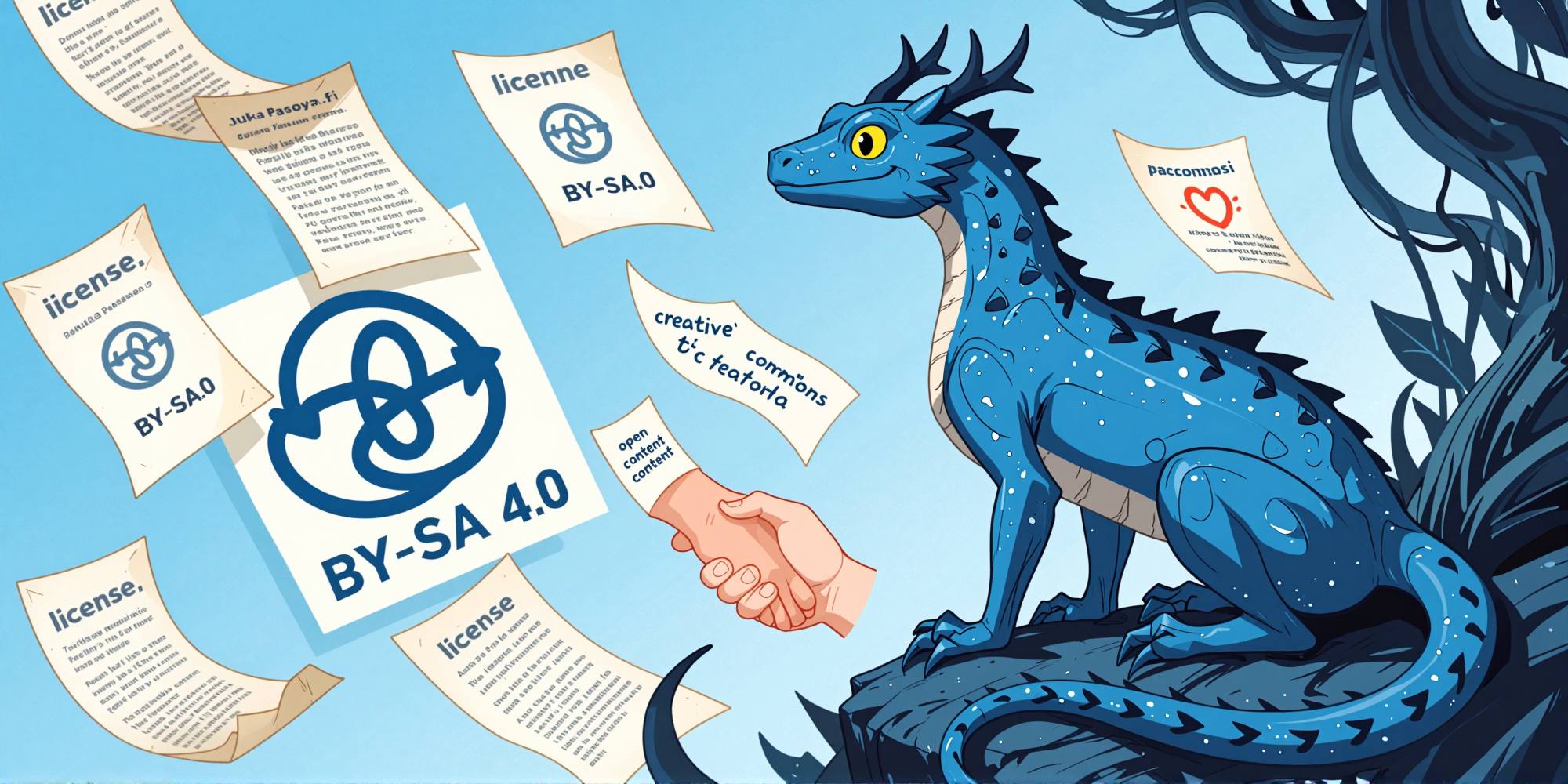 Having a license is, being it free or not, is crucial for any information