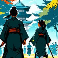 The sprit of a Naginata Elf